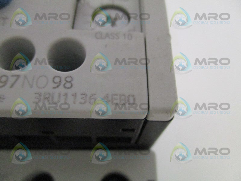 SIEMENS 3RU1136-4EB0 OVERLOAD RELAY 22-32A *USED*