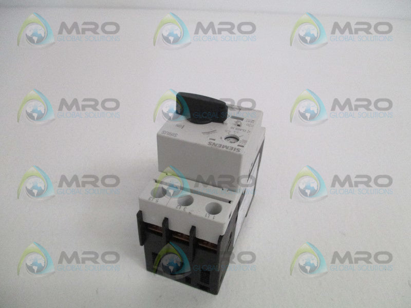 SIEMENS 3RV1021-0FA10 STARTER 0,35-0,5A (MISSING ACCESSORIES) *NEW NO BOX*