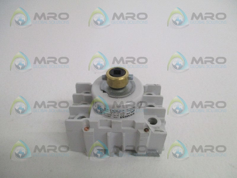 SIEMENS LBR3100 DISCONNECT SWITCH (AS PICTURED) *NEW NO BOX*