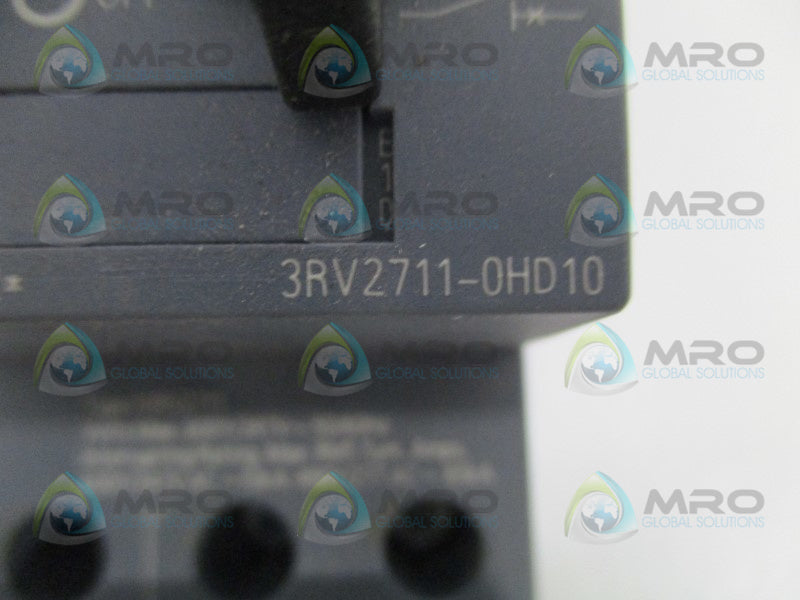 SIEMENS 3RV2711-0HD10 CIRCUIT BREAKER (AS PICTURED) *NEW NO BOX*