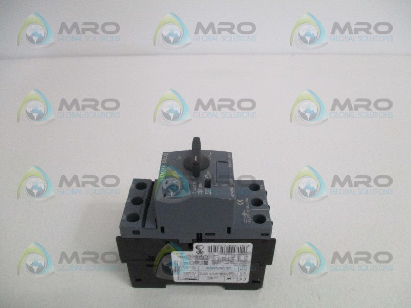 SIEMENS 3RV2411-1GA10 CIRCUIT BREAKER 4,5-6,3A (AS PICTURED) *NEW NO BOX*
