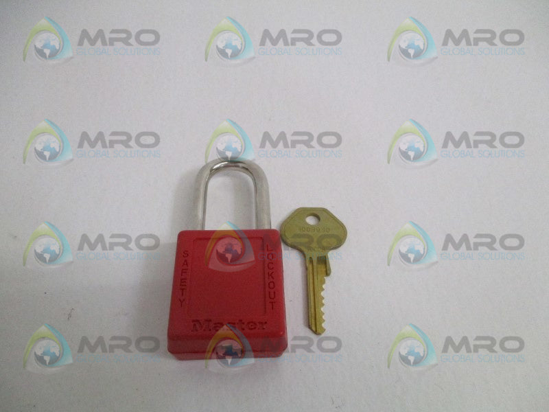 MASTER LOCK 410MKW7000REDLZ1 100B930 PADLOCK *NEW IN BOX*