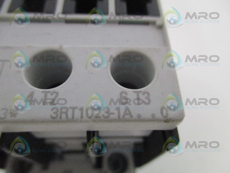 SIEMENS 3RT1023-1AK60 CONTACTOR 110/120V *USED*