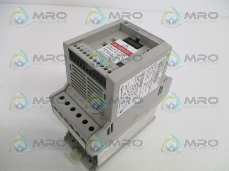 ALLEN BRADLEY 160-BA01NPS1P1 SER. C F/W 7.06 SPEED CONTROLLER  UNMP