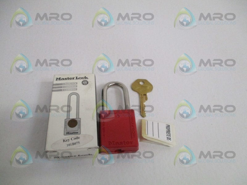 MASTER LOCK 410MKW7000REDLZ1 101B075 PADLOCK *NEW IN BOX*