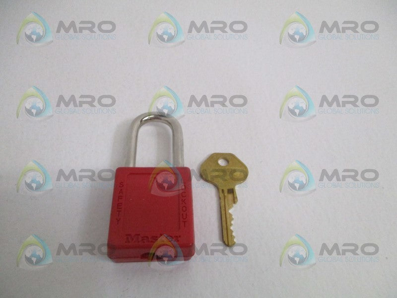 MASTER LOCK 410MKW7000REDLZ1 101B075 PADLOCK *NEW IN BOX*