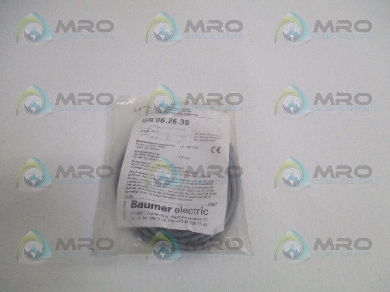 BAUMER IFR06.26.35 INDUCTIVE PROXIMITY SWITCH * NEW IN FACTORY BAG *