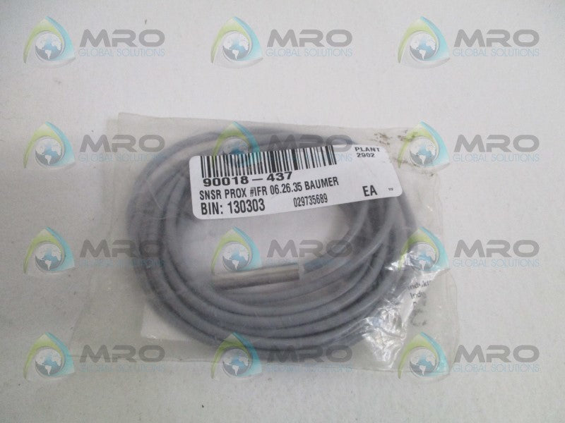 BAUMER IFR06.26.35 INDUCTIVE PROXIMITY SWITCH * NEW IN FACTORY BAG *