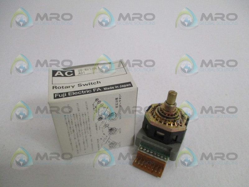 FUJI ELECTRIC AC09-RX1/6L1 ROTARY SWITCH *NEW IN BOX*