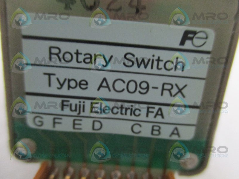 FUJI ELECTRIC AC09-RX1/6L1 ROTARY SWITCH *NEW IN BOX*