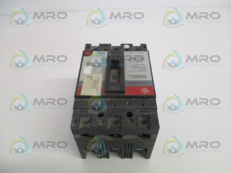 GENERAL ELECTRIC TEL136150WL CIRCUIT BREAKER 150A (GRAY) *USED*