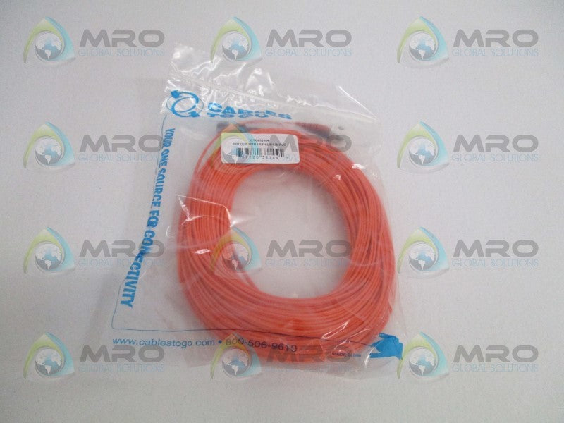 CTG 33144 MTRJ-ST FIBER OPTIC CABLE  NSMP