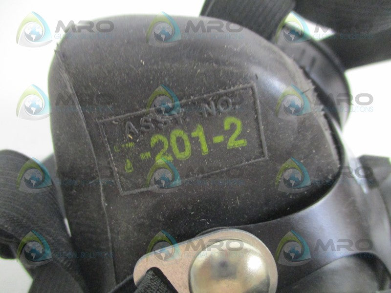 MSA 7-201-2 HALF MASK RESPIRATOR BLACK SIZE: S *NEW NO BOX*