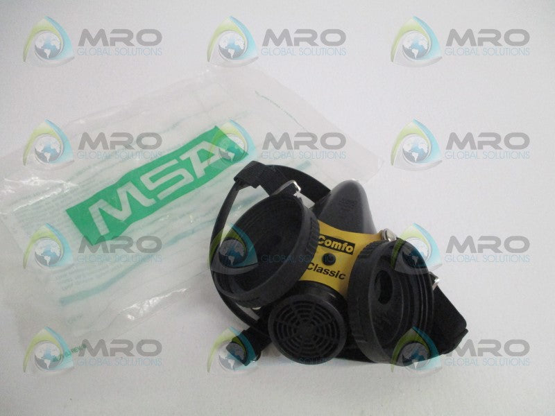 MSA 7-201-2 HALF MASK RESPIRATOR BLACK SIZE: L *NEW IN FACTORY BAG*