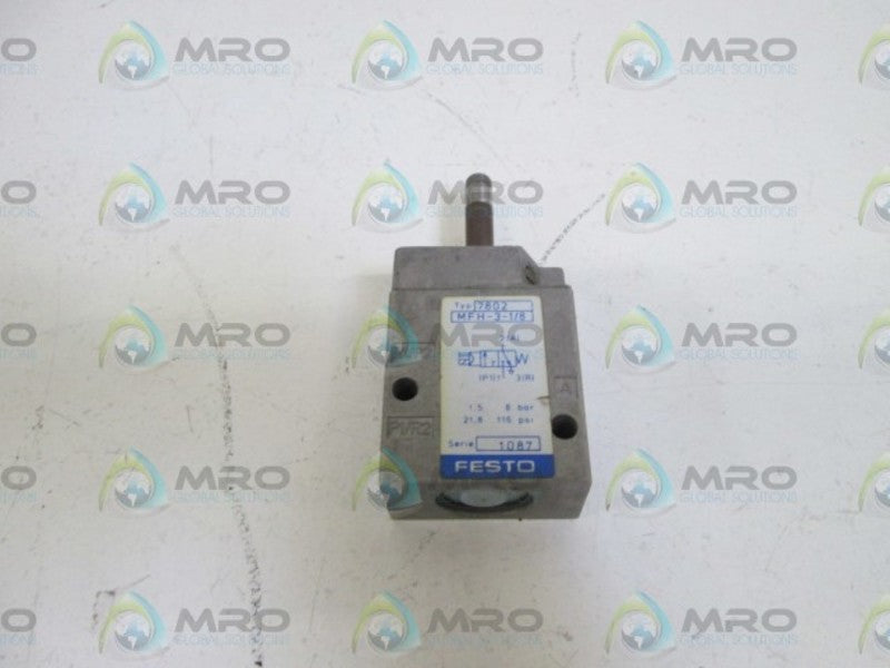 FESTO MFH-3-1/8 SOLENOID VALVE  UNMP