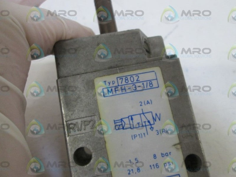 FESTO MFH-3-1/8 SOLENOID VALVE  UNMP