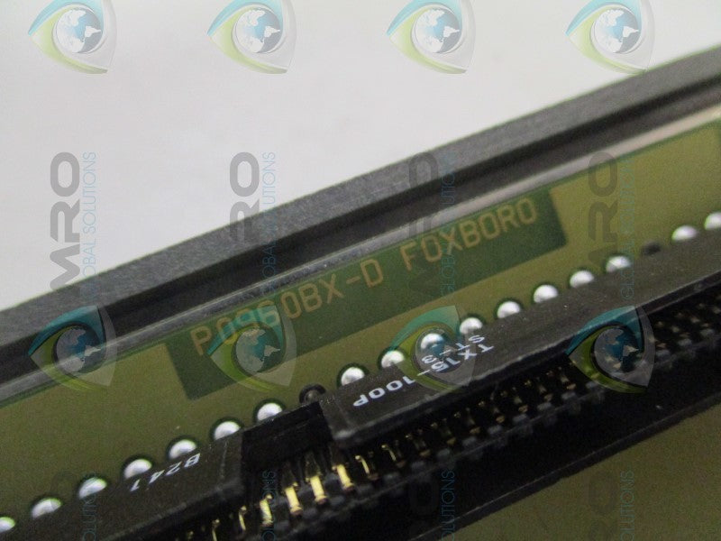 FOXBORO P0960BX-D BUS CONNECTOR *NEW NO BOX*