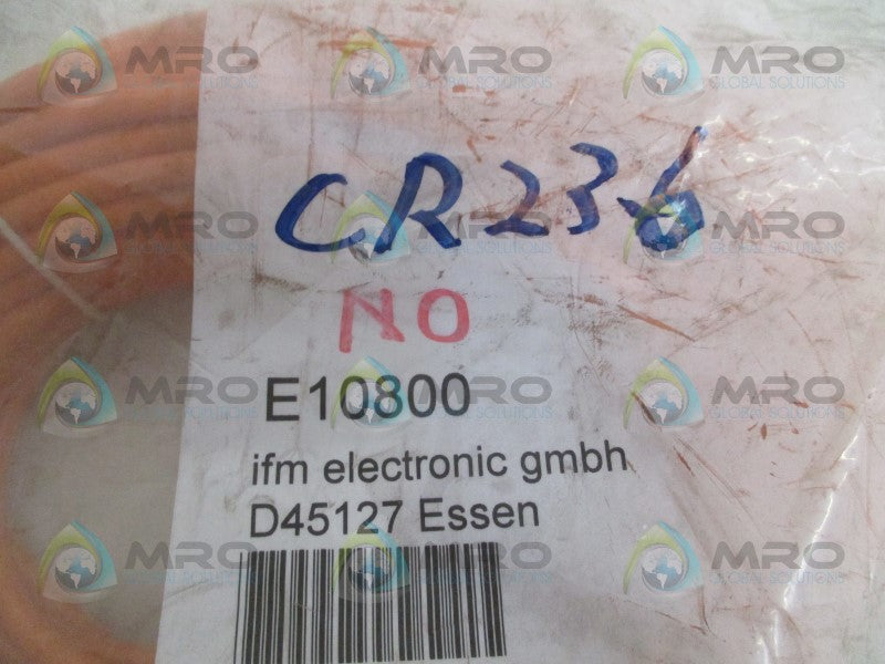 IFM EFECTOR E10800 CONNECTING CABLE *NEW IN FACTORY BAG*