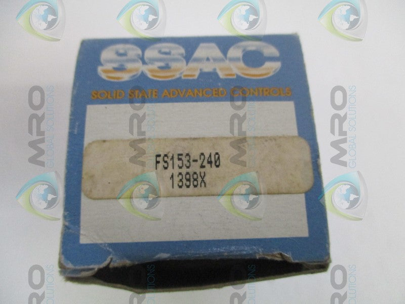 SSAC FS153-240 SOLID STATE FLASHER 240 F.P.M. *NEW IN BOX*