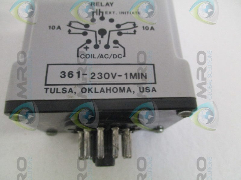 TIME MARK 361-230V-1MIN RELEASE RELAY TIMER *NEW IN BOX*