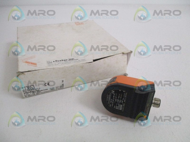 IFM EFECTOR ST3653 FLOW SENSOR MONITOR SWITCH *NEW IN BOX*