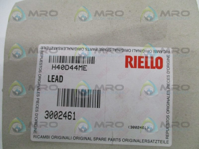 RIELLO 3002461 HIGH VOLTAGE TRANSFER LEAD * NEW IN ORIGINAL PACKAGE *