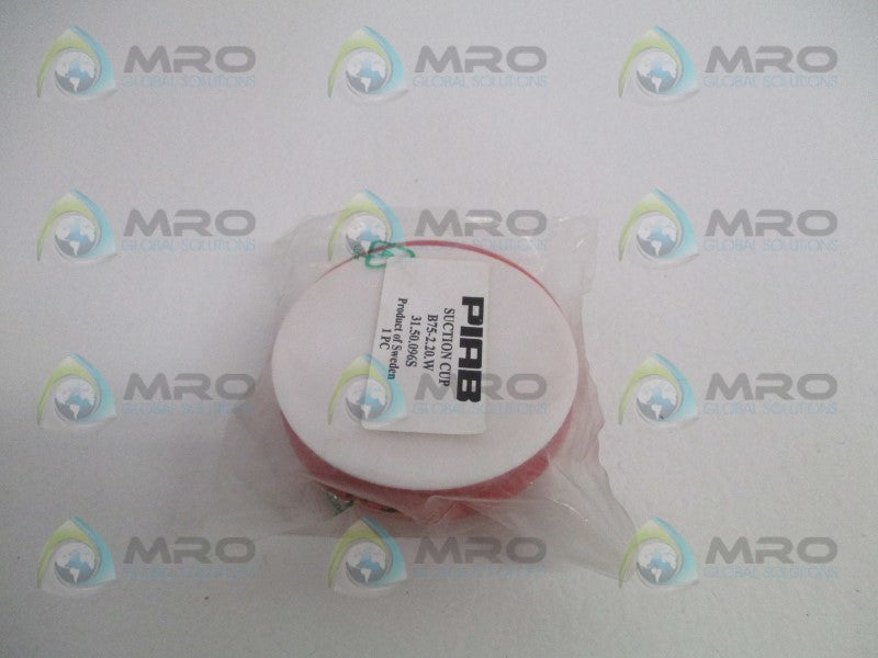 PIAB B75-2.20.W 31.50.096S SUCTION CUP *NEW IN FACTORY BAG*