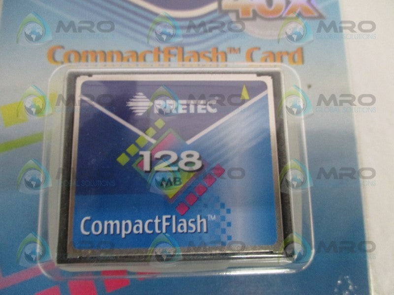 PRETEC 80200186-2 128MB (40X) COMPACTFLASH CARD  NSMP