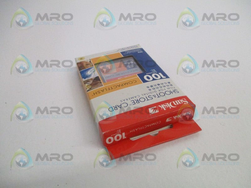 SANDISK SDCFS-64-P60 COMPACTFLASH CARD 64MB * NEW IN ORIGINAL PACKAGE *