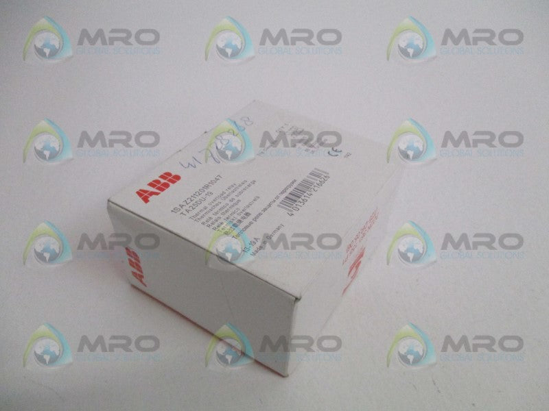 ABB TA25DU-19 1SAZ211201R1047 OVERLOAD RELAY 13-19A  * FACTORY SEALED *