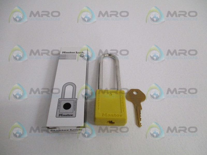 MASTER LOCK 410KALTW400YLW 3XX1212 YELLOW PADLOCK  NSMP