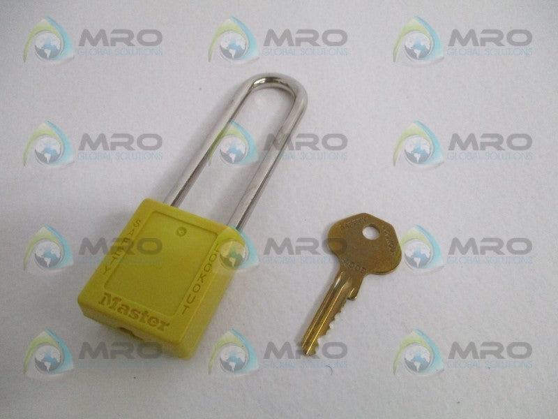 MASTER LOCK 410KALTW400YLW 3XX1212 YELLOW PADLOCK  NSMP