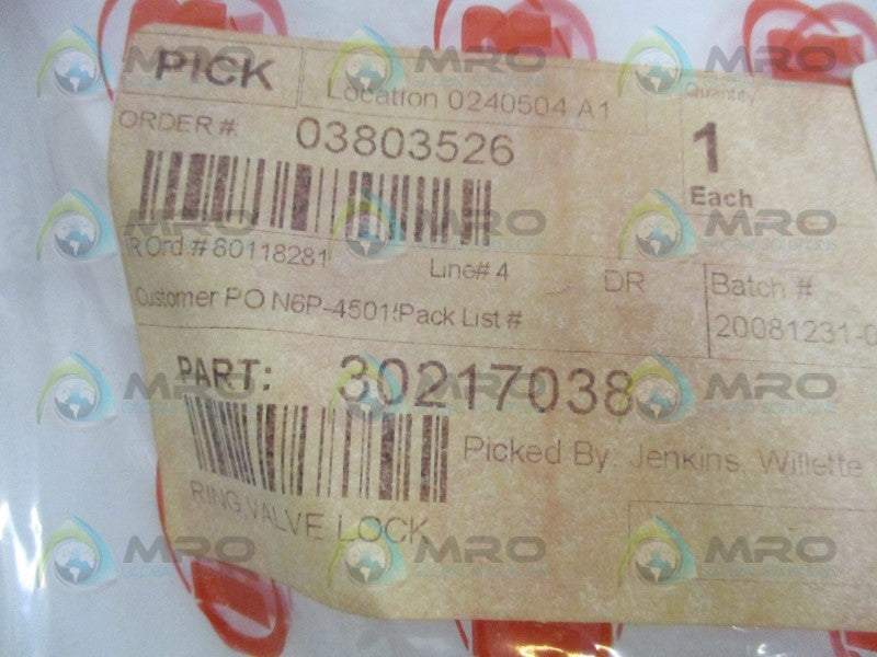 INGERSOLL RAND 30217038 NSMP