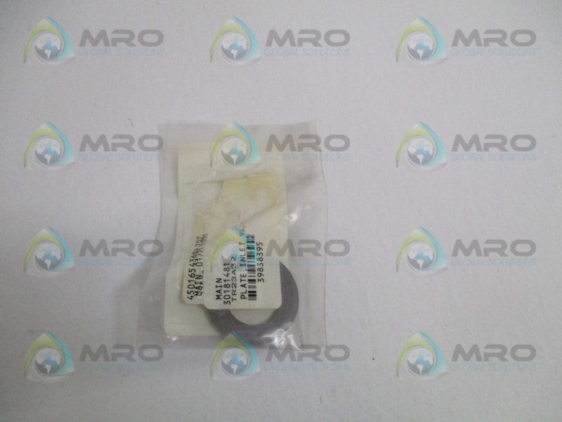INGERSOLL RAND 30181481 INLET VALVE PLATE * NEW IN FACTORY BAG *