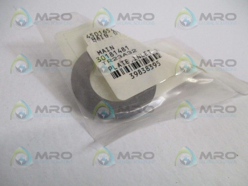 INGERSOLL RAND 30181481 INLET VALVE PLATE * NEW IN FACTORY BAG *