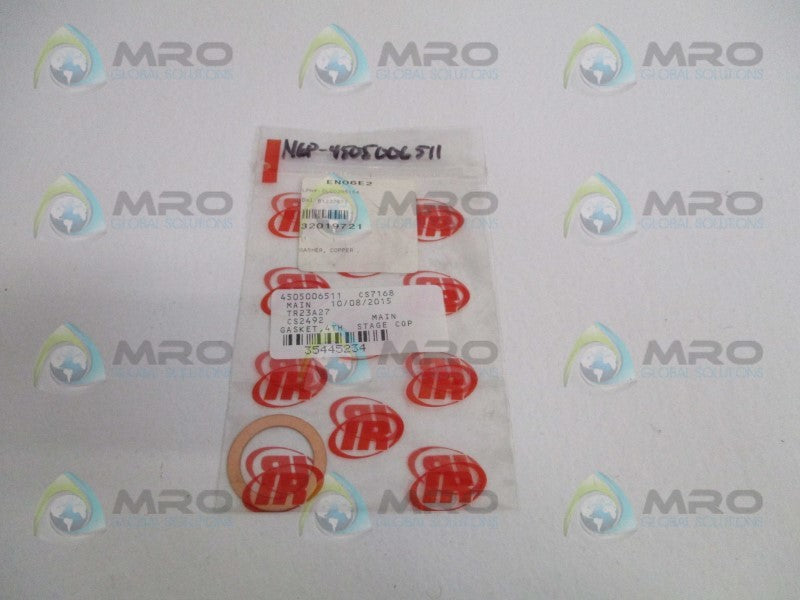 INGERSOLL RAND 32019721 COPPER WASHER * NEW IN FACTORY BAG *