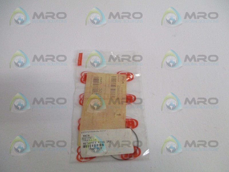 INGERSOLL RAND 30217020 VALVE LOCK RING * NEW IN FACTORY BAG *