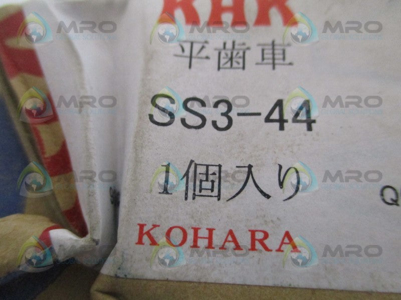 KHK SS3-44 SPUR GEAR  NSMP