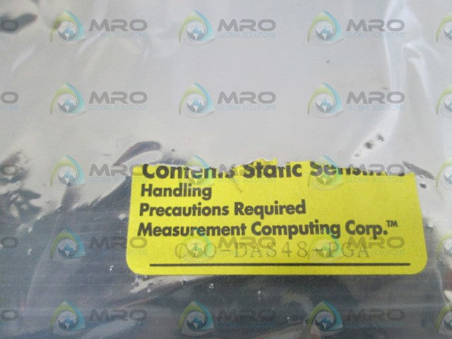 MEASUREMENT COMPUTING CORP. BOARD CIO-DAS48-PGA *NEW NO BOX*