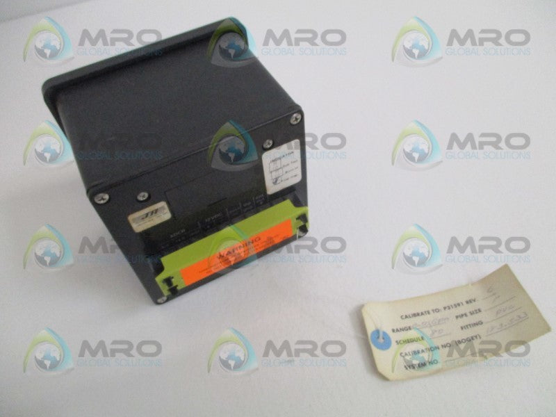 SIGNET SCIENTIFIC P58440 FLOW INDICATOR METER  0-50 GPM(AS PICTURED)NSMP