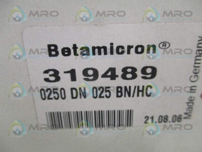 HYDAC 0250DN025BN/HC HYDRUALIC FILTER NSMP