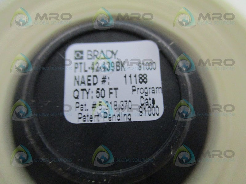 BRADY PTL-42-439-BK PORTABLE THERMAL LABELS  NSMP