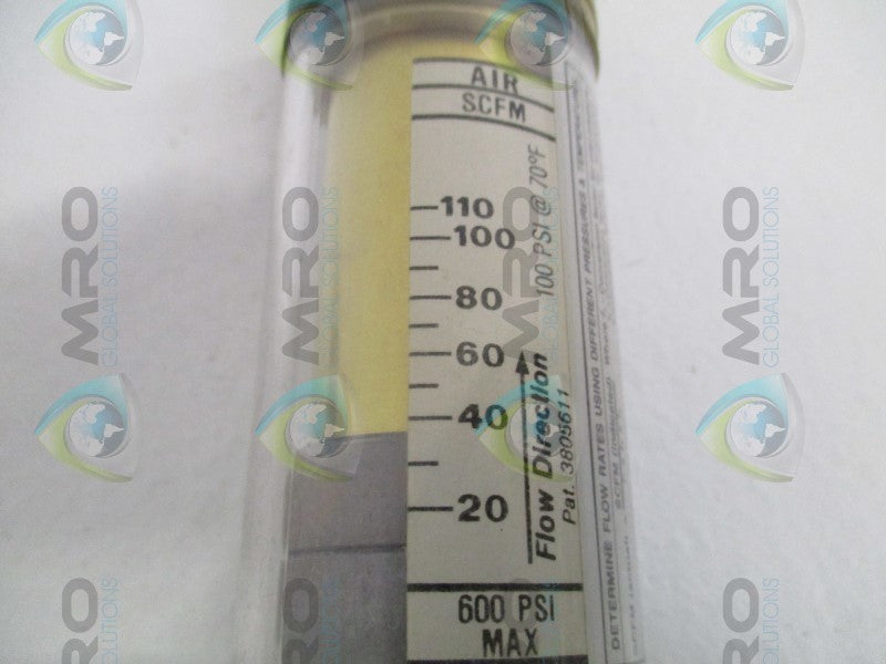 HELAND 3805611 FLOW METER 20-110 AIR SCFM 100PSI  NSMP