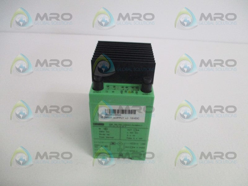 PHOENIX CONTACT CM90-PS-230AC/2X15DC/1 POWER SUPPLY  NSNP