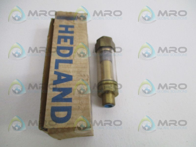 HEDLAND 3805611 FLOW METER .02-2.0 GPM H2O 300 PSI  NSMP