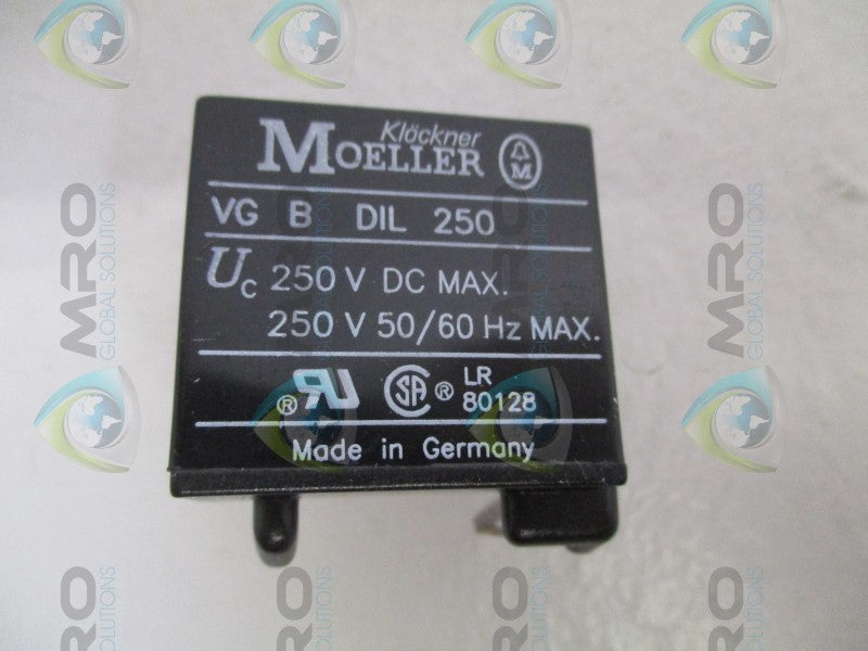 KLOCKNER MOELLER VGBDIL250 VARISTOR SUPPRESSOR  NSNP
