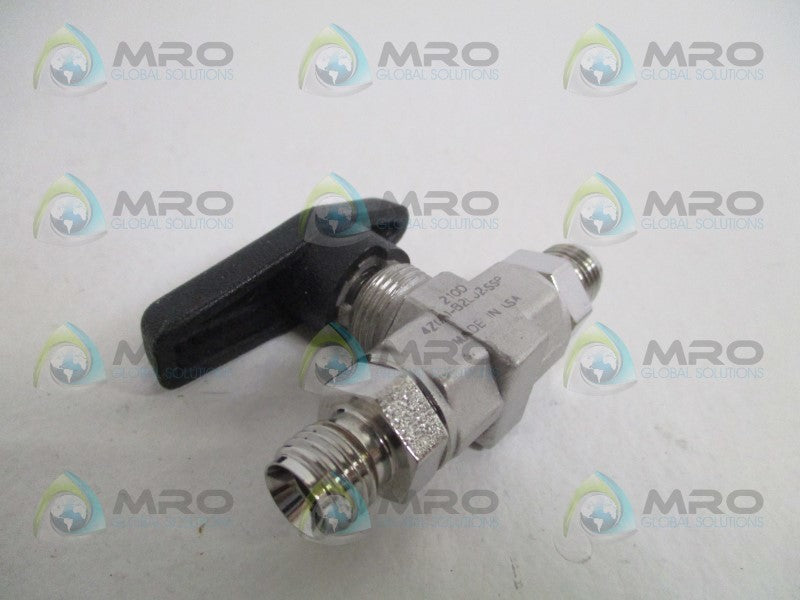 PARKER 4Z-B2LJ2-SSP 2-WAY BALL VALVE  NSNP
