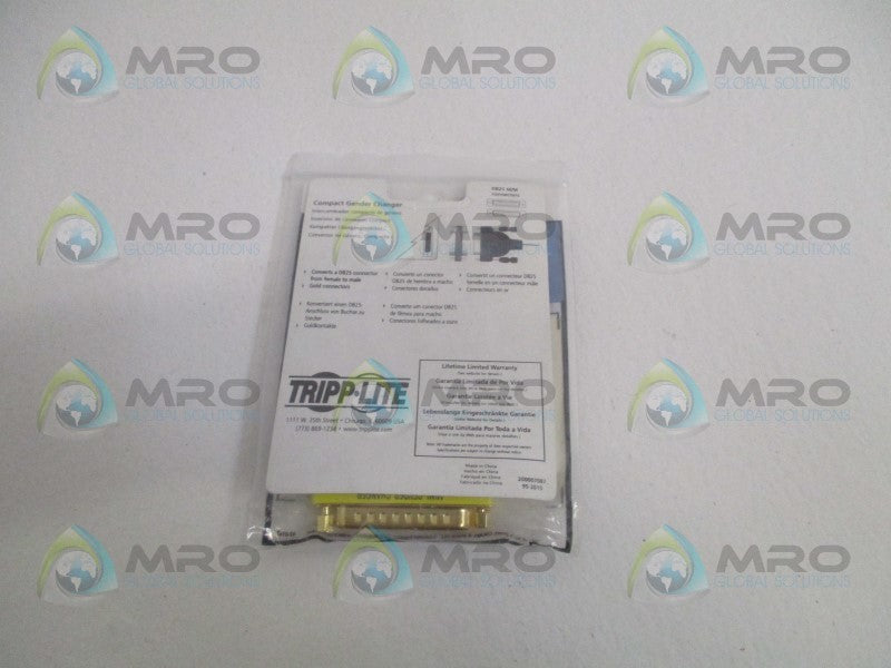 TRIPP-LITE P156-000 COMPACT GOLD GENDER CHANGER DB25 MALE  NSMP