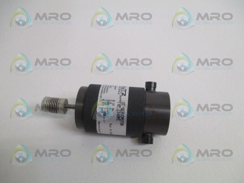 BAUTZ E540MC DC SERVO MOTOR (AS PICTURED)  NSNP