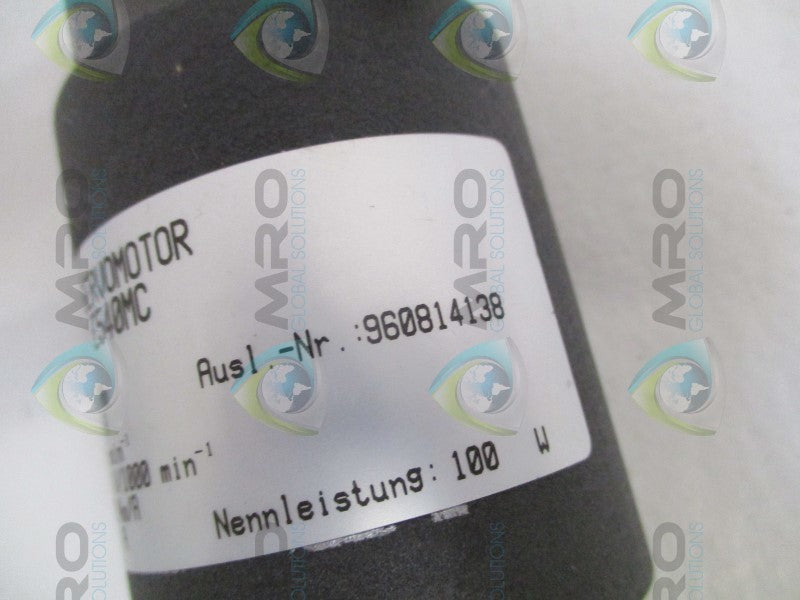 BAUTZ E540MC DC SERVO MOTOR (AS PICTURED)  NSNP
